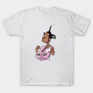 Loc Dog Caricature T-Shirt